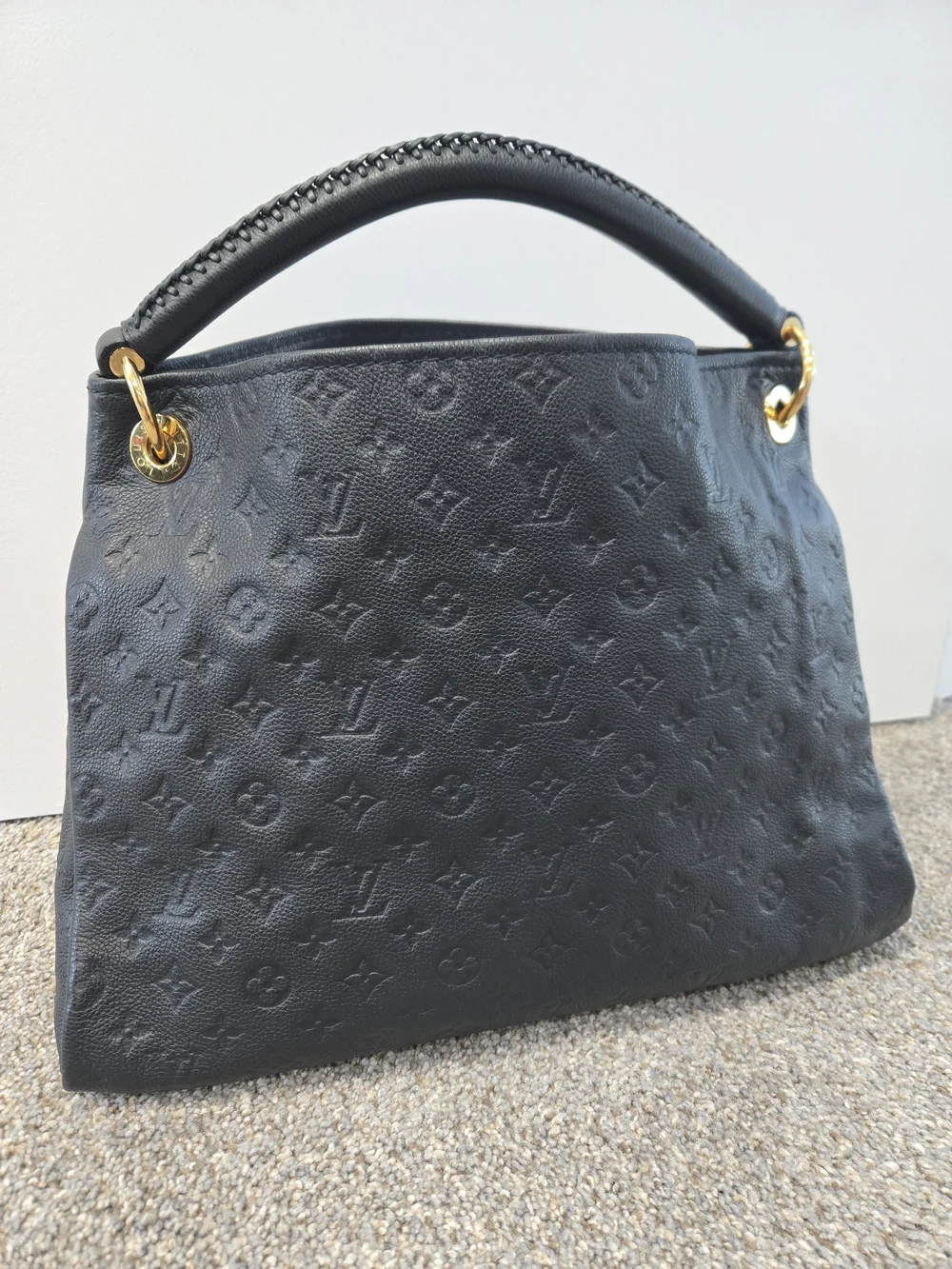 Louis Vuitton Infini Monogram Embossed Leather Top-Handle Bag